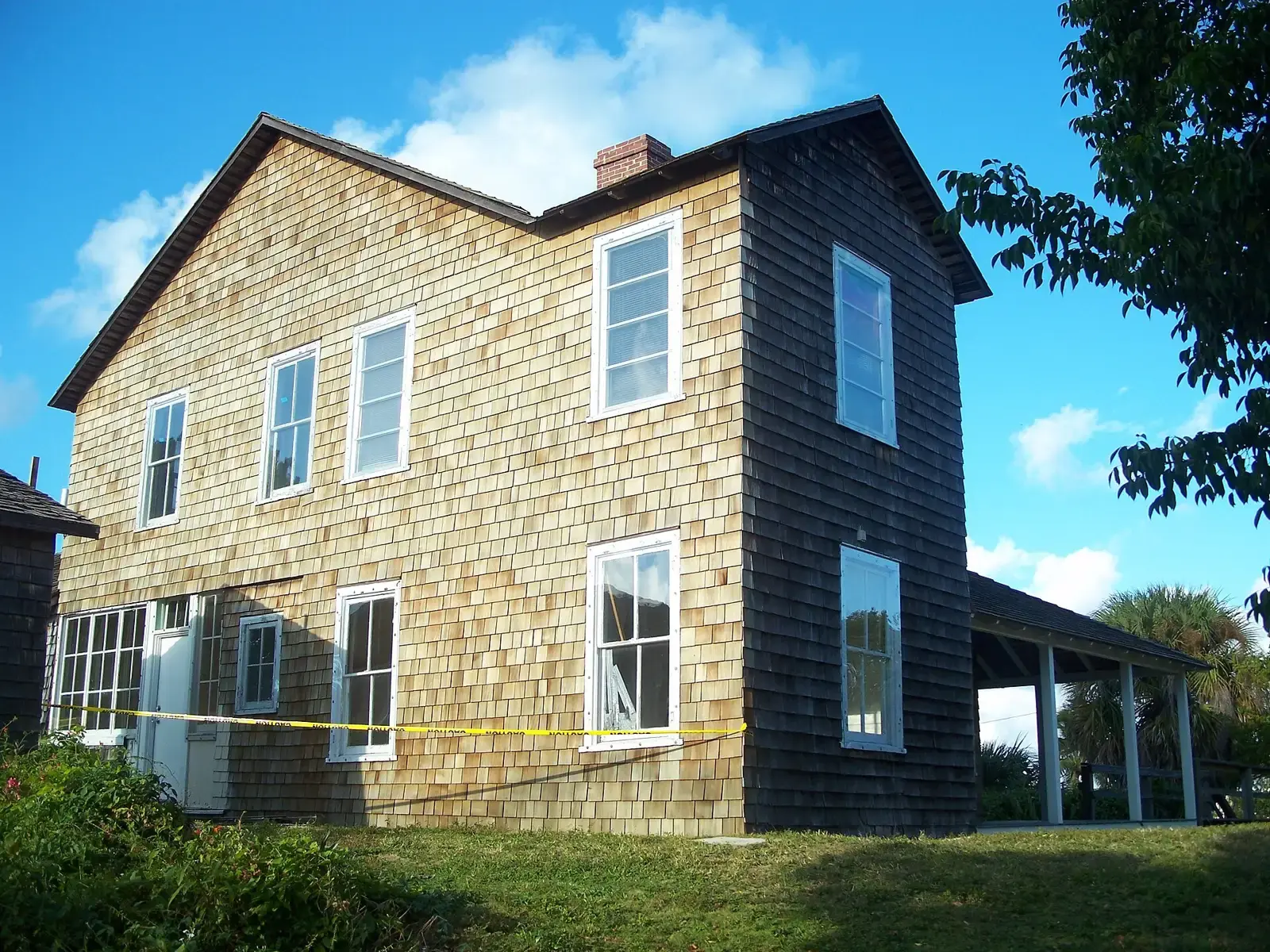 The DuBois pioneer house at the Jupiter Inlet Historic and Archeological Site in DuBois Park, Jupiter.